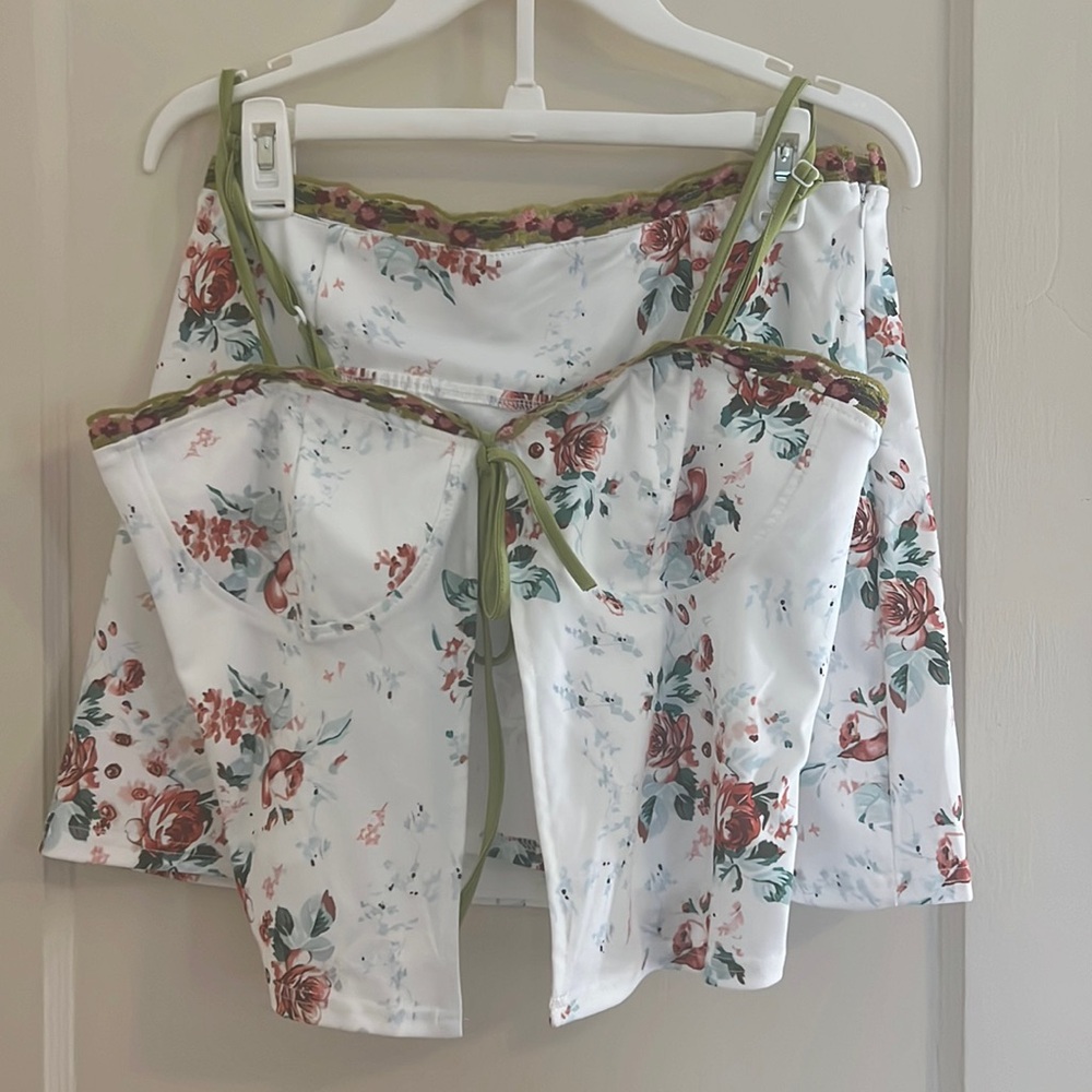 skirt & top set